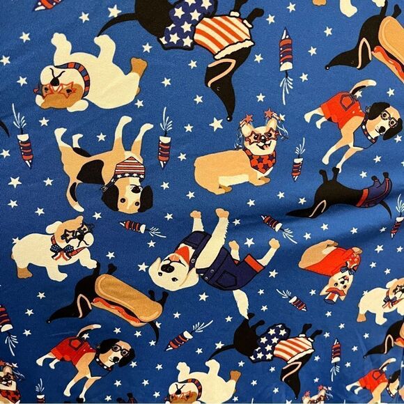 4th of July sleeveless scoop neck swing dress - Picture 5 of 13